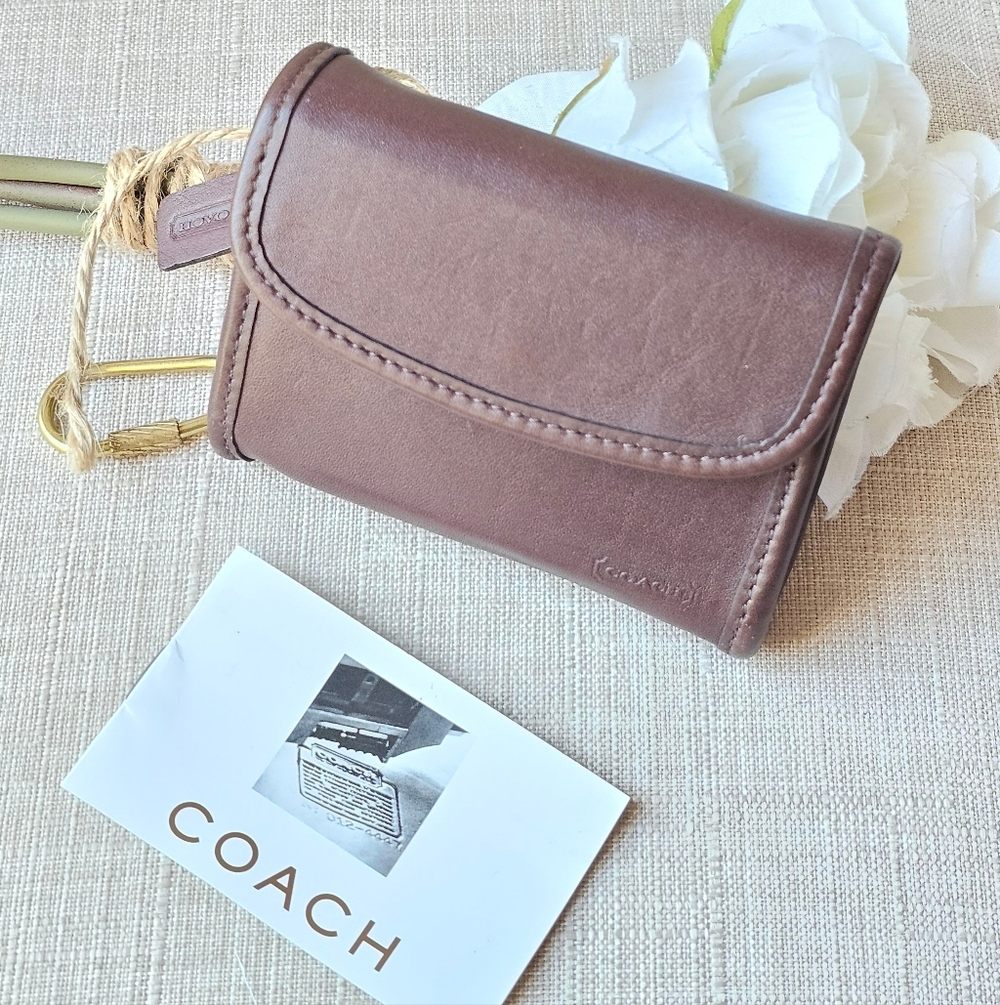 Vintage Coach Multi-Function Wallet Fob Case # 7219